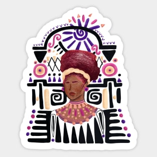 Afro Hair Love Sticker